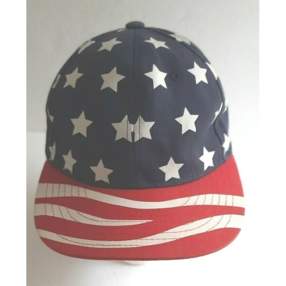 City Hunter Original Headwear Red White Blue Ball Cap‎ Hat Snapback Baseball